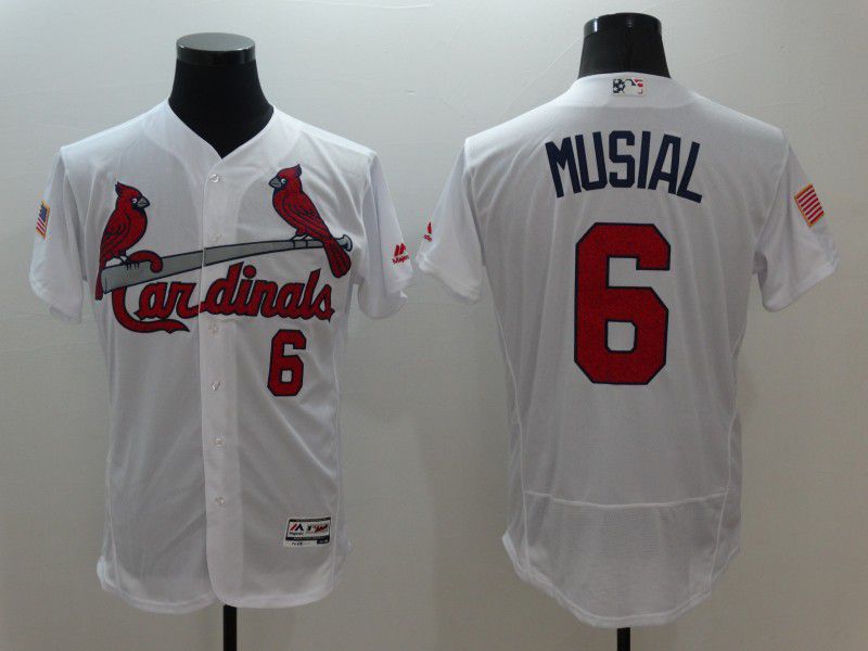 Cheap Men St.Louis Cardinals 6 Musial White Elite Independent Edition 2021 MLB Jerseys